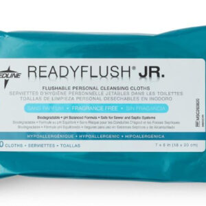 ReadyFlush Biodegradable Flushable Wipes Fragrance Free